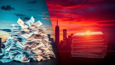 Dívidas empresariais e negócios lucrativos
