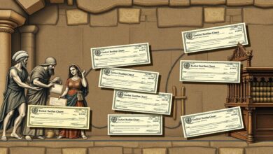 História dos cheques