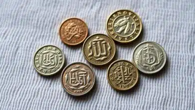 Moedas pequenas