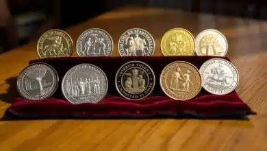 moedas comemorativas