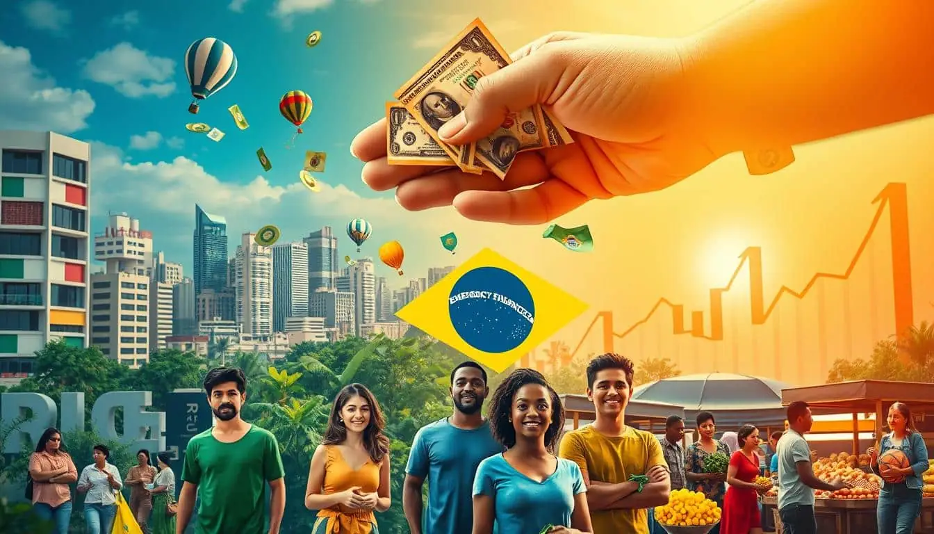 Auxílios Emergenciais: Resposta a Crises e Seu Impacto na Economia Brasileira