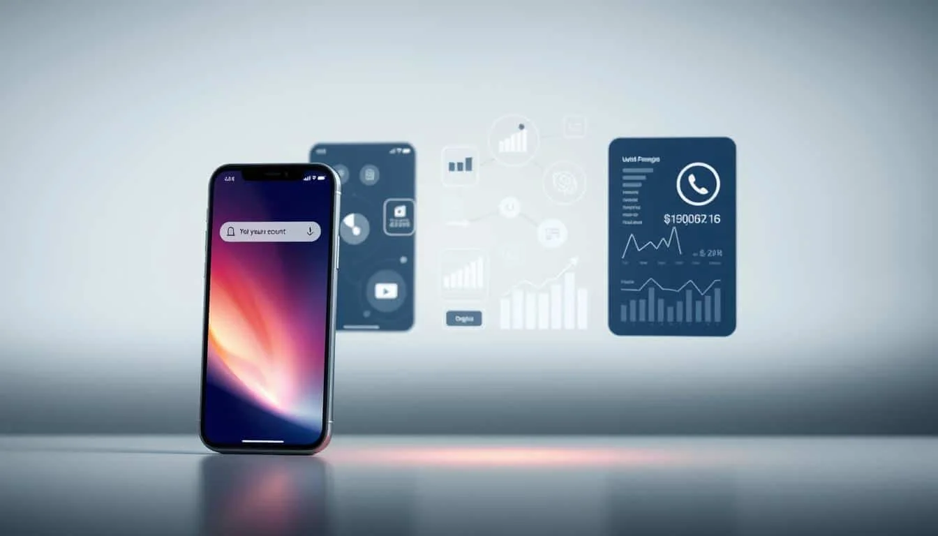 Integração de contas digitais com aplicativos financeiros