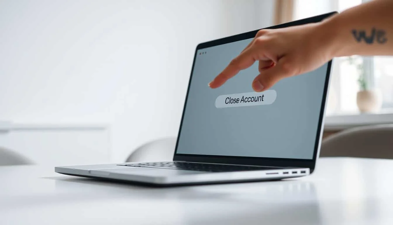 Como encerrar sua conta digital de forma simples