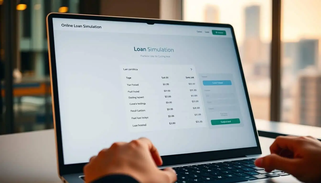 Como simular empréstimos online