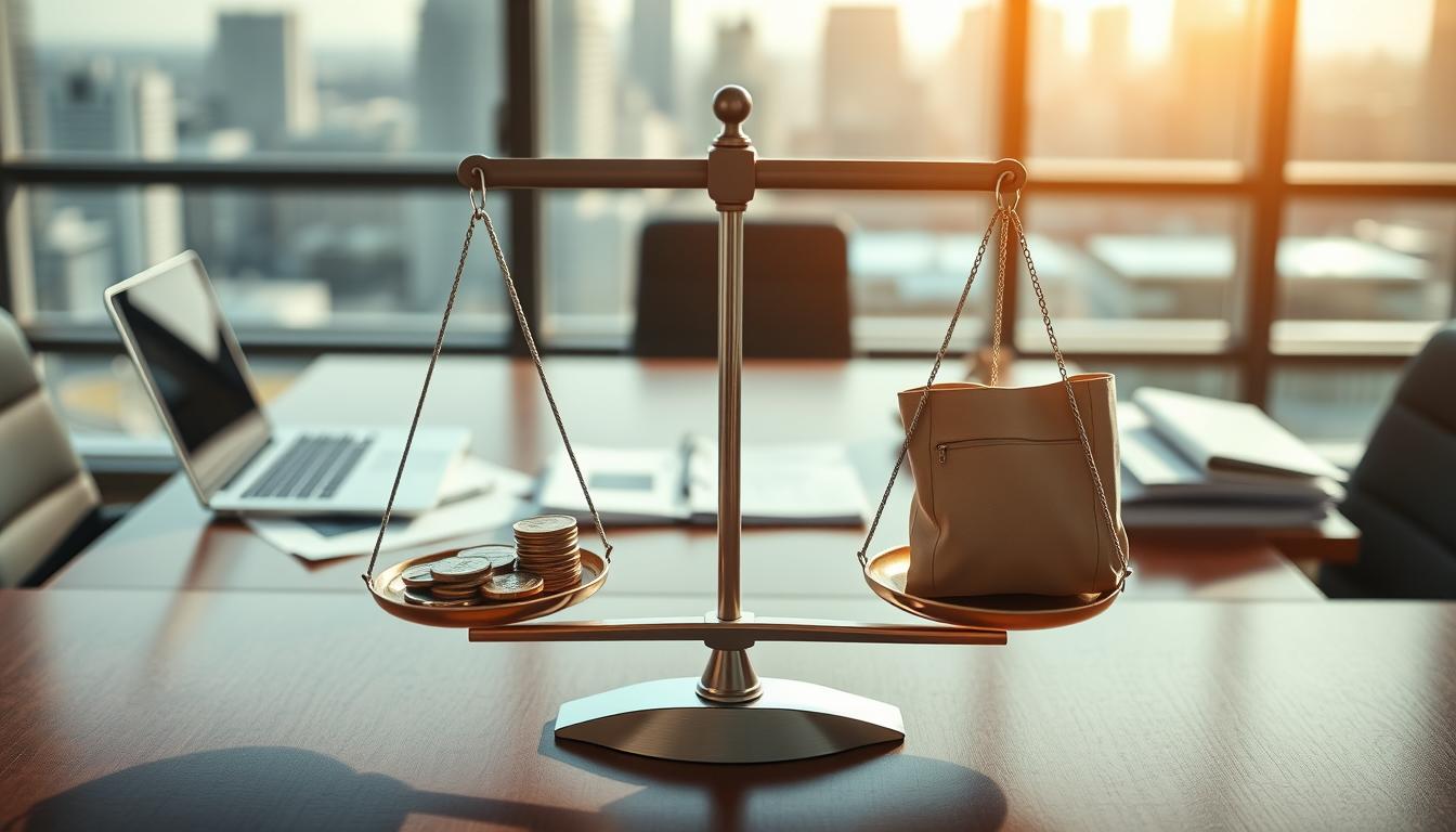 Balance zwischen Sparen und Ausgeben finden