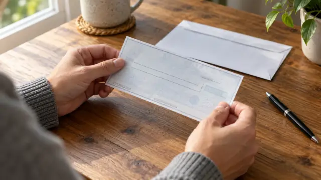 Check washing: how to spot and report an altered check